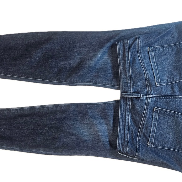 Athleta Jeans Womens 2 Blue Dark Wash Skinny Stretch Denim Mid Rise Casual - Picture 8 of 8
